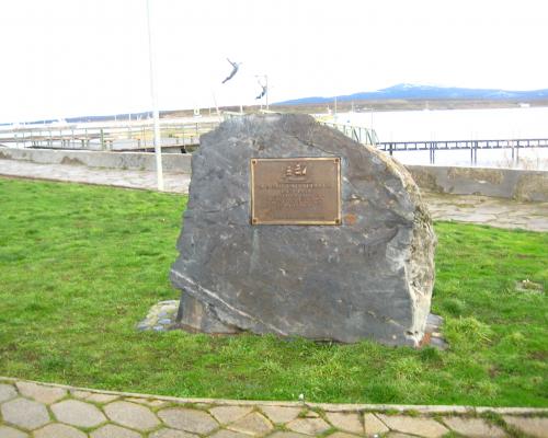 Imagen del monumento A Juan Ladrilleros
