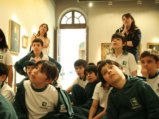 Visita guiada del rea Mediacin y Educacin MNBA