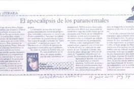 El apocalipsis de los paranormales