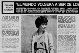 El mundo volverá a ser de los poetas" [entrevista]