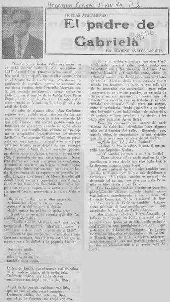 El padre de Gabriela