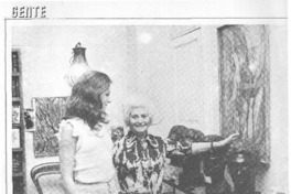 La escritora y pintora María Lamm ni la edad ni el marcapasos han sido obstáculos para empezar a estudiar