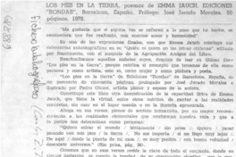 Los pies en la tierra