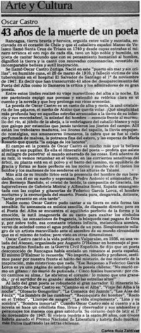 43 años de la muerte de un poeta