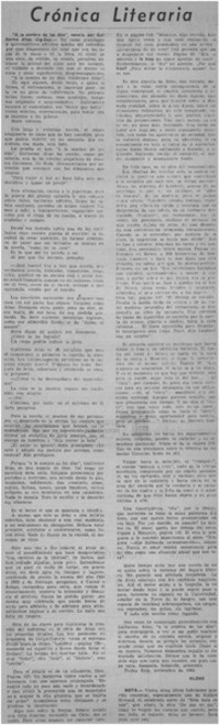 A la sombra de los días"