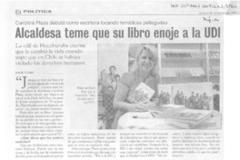 Alcaldesa teme que su libro enoje a la UDI (entrevista)