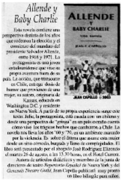 Allende y Baby Charlie.