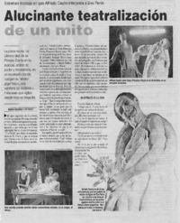 Alucinante teatralización de un mito