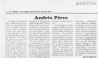 Andrés Pérez