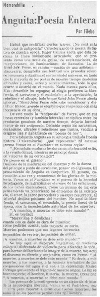 Anguita, Poesía entera