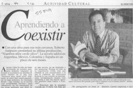 Aprendiendo a coexistir  [artículo]