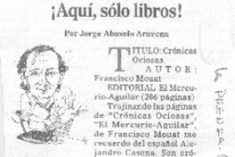 Aquí, sólo libros