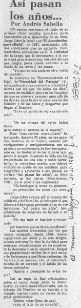 Así pasan los años --