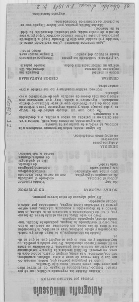 Autobiografía minúscula