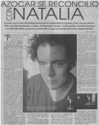 Azócar se reconcilió con Natalia