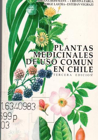 Plantas medicinales de uso com�n en Chile (2003)
