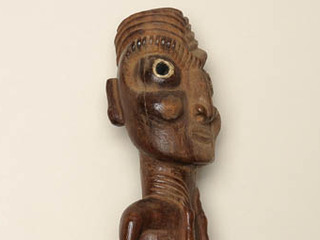 Pieza del Mes: Moai Tangata; Coleccin Rapa Nui, Museo de Historia Natural de Valparaso