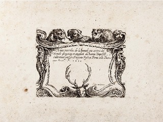 TEMPESTA, Antonio. Nova raccolta de li animali piu curioso del mondo.  Gio Jacobo Rossi. Roma. 1650.