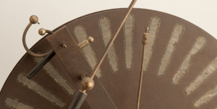 Mquina electrosttica de Wimshurst (detalle)