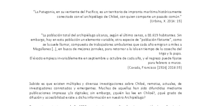 Convocatoria VII Seminario Chilo Historia del contacto