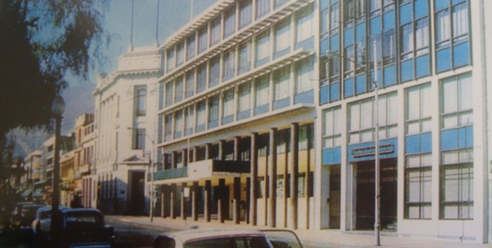 Calle Prat a fines de 1960