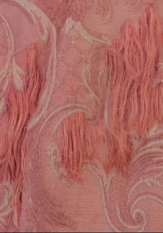 Detalle con desgaste y prdida de urdimbre