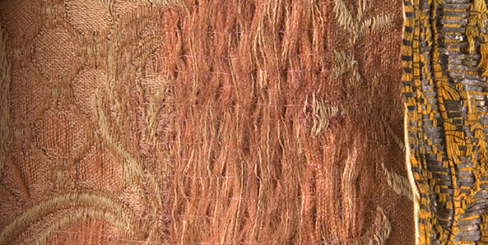 Detalle del vestido despus de la intervencin