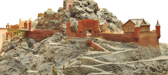 Maqueta del Cerro Santa Luc�a