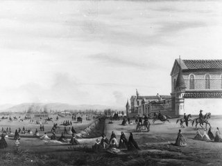 Parque Cousi�o, oleo de Giovatto Molinelli