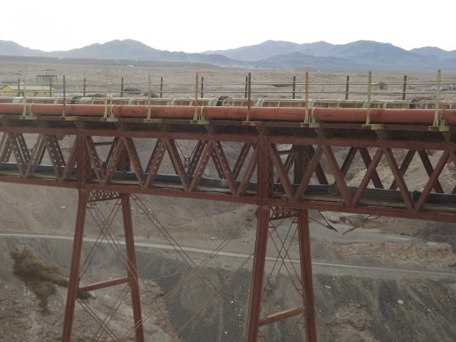 Imagen del monumento Viaducto de Conchi sobre el río Loa