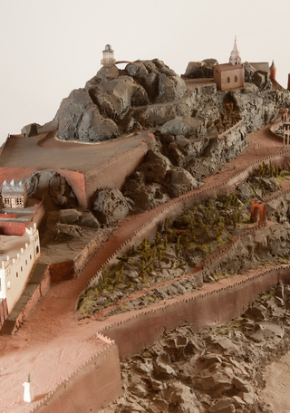 Maqueta del Cerro Santa Luc�a