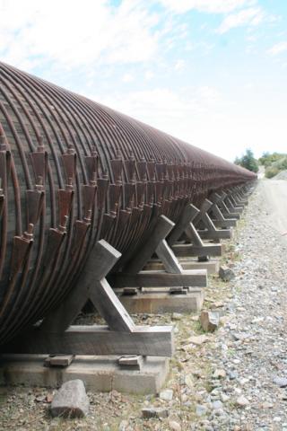 Imagen del monumento Tubería de madera de Pangal