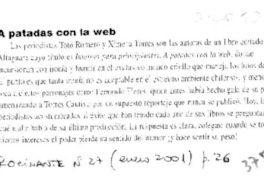 A patadas con la web