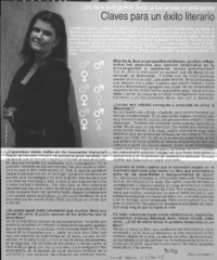 Claves para un éxito literario (entrevista)