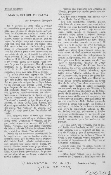 María Isabel Peralta