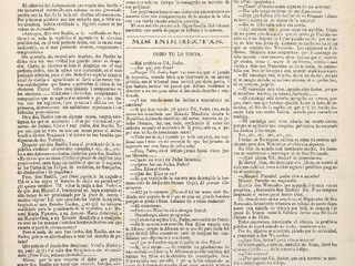 El Padre Cobos. Santiago, 1 de julio de 1876. A�o II. N� 58. 4 pp.