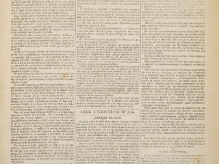El Padre Cobos. Santiago, 1 de abril de 1876. A�o III. N� 45. 4 pp.