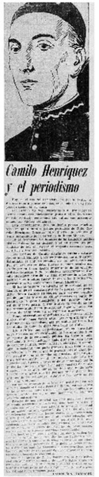 Camilo Henríquez y el periodismo