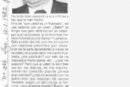 Carta a Enrique Lafourcade