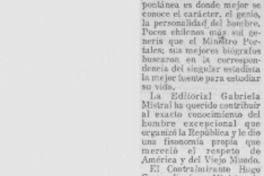 Pensamiento de Portales