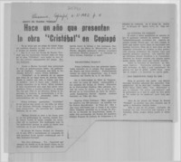 Convertiré al teatro nacional de Chile en el primero del país