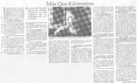 Más que kilómetros (entrevista)