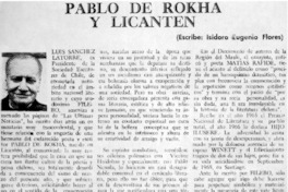 Pablo de Rokha y Licantén