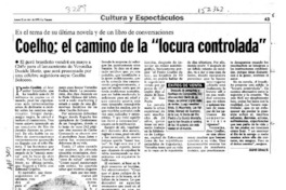 Coelho, el camino de la "locura controlada"  [artículo] Andrés Gómez B.