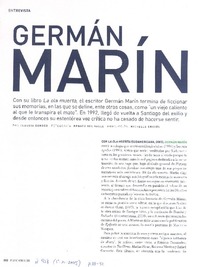 Germán Marín [entrevista]
