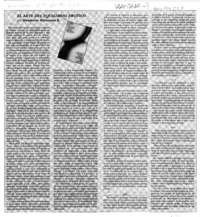 El arte del equilibrio erótico  [artículo] Humberto Maturana R.