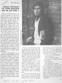 Un joven escritor que se las trae: [entrevista]