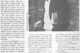 Un joven escritor que se las trae: [entrevista]