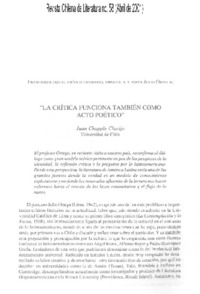 "La crítica funciona también como acto poético" (entrevista)