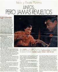 Juntos... pero jamás revueltos